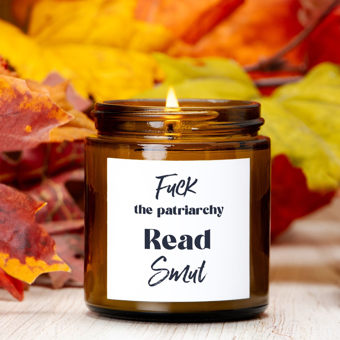 Read Smut - Candle Amber Jar 4oz