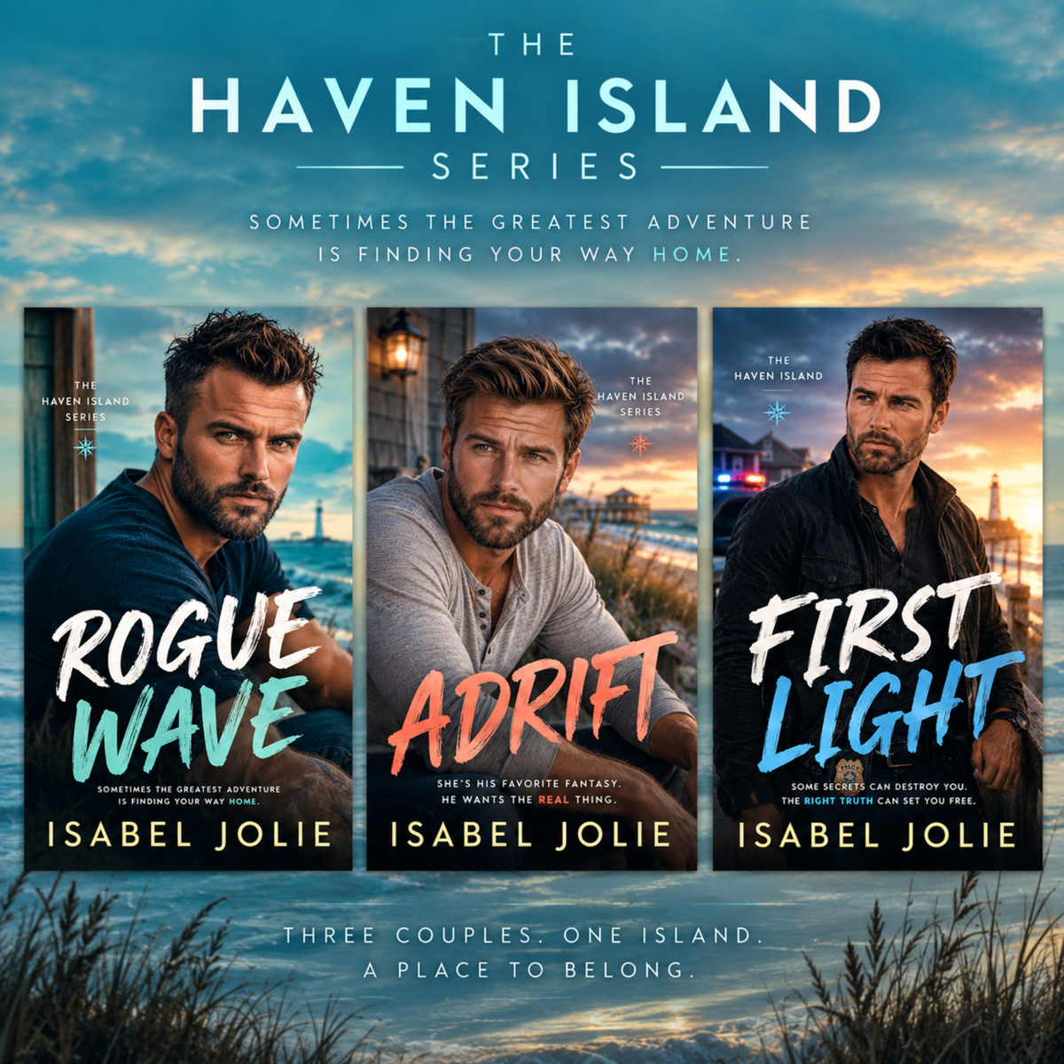 Haven Island Series - 3 eBook Bundle